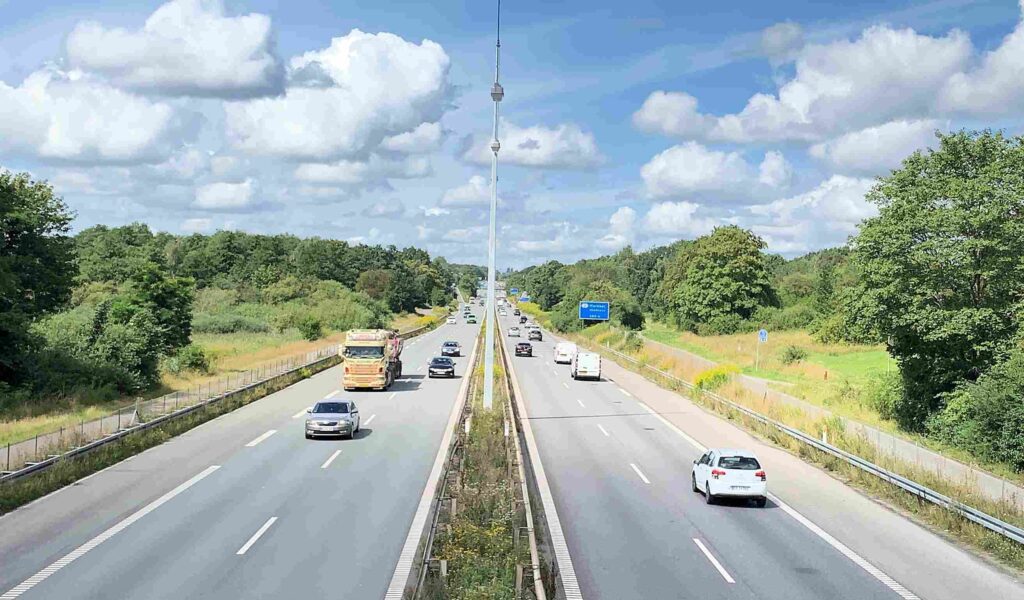 Mini Bus on Motorways and Highways

